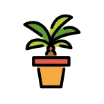 Potted Plant SVG Icon